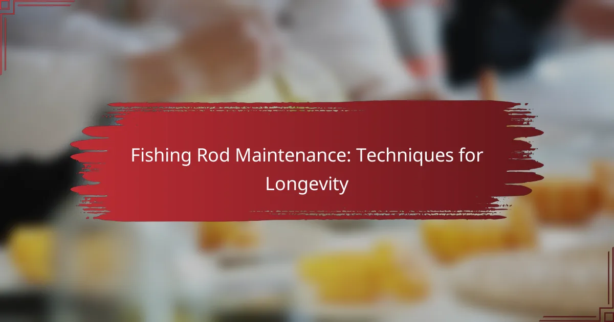 Fishing Rod Maintenance: Techniques for Longevity